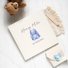 Personalised Blue Bunny Baby’s First Year Photo Album - Photo Album