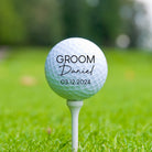 Personalised Groom Golf Ball - Golf Balls