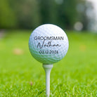 Personalised Groomsman Golf Ball - Golf Balls