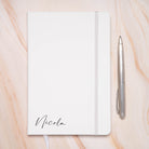 Personalised Script Name PU A5 Notebook