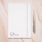 Personalised Script Name PU A5 Notebook