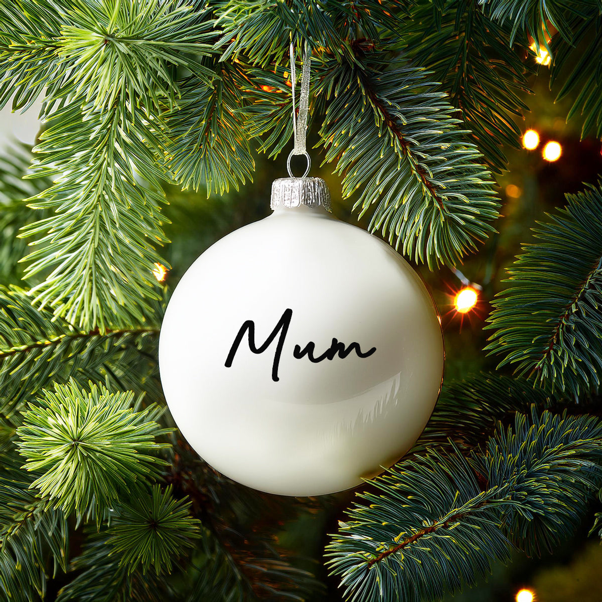 Personalised Large Name Christmas Bauble - Baubles