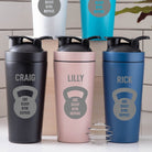 Personalised Kettle Bell Protein Shaker Bottle - Protein Shaker Bottles
