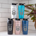 Personalised Kettle Bell Protein Shaker Bottle - Protein Shaker Bottles