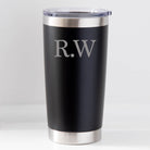 Personalised Initials Thermos Insulated Cup - Travel Mugs