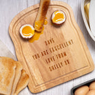 Personalised Any Message Dippy Eggs Breakfast Board - Breakfast Boards