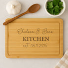 Personalised His & Hers Kitchen Wooden Chopping Board - Chopping Boards