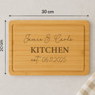 Personalised His & Hers Kitchen Wooden Chopping Board - Chopping Boards