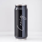 Personalised Large Name 500ml Can Style Bottle - cup