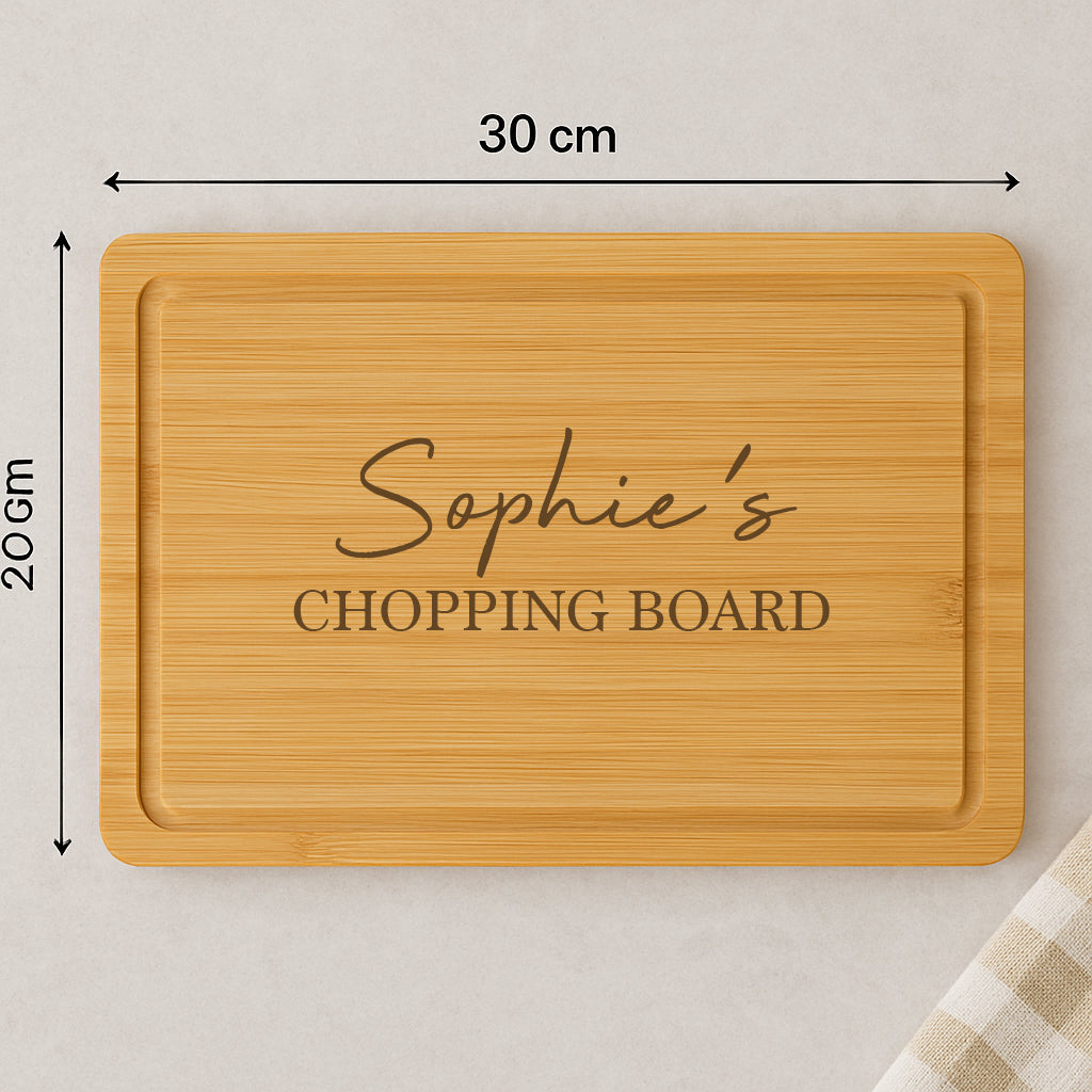 Personalised Name Wooden Chopping Board - Chopping Boards