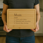 Personalised Name Definition Wooden Chopping Board - Chopping Boards