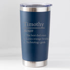 Personalised Name Definition Thermos Insulated Cup - Dark Blue - Thermos Water Bottles