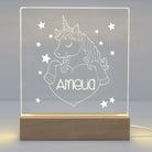 Personalised Unicorn LED Night Light - LED Night Light