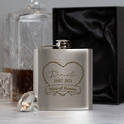 Personalised 6oz Silver Maid Of Honour Hip Flask - Hip Flasks