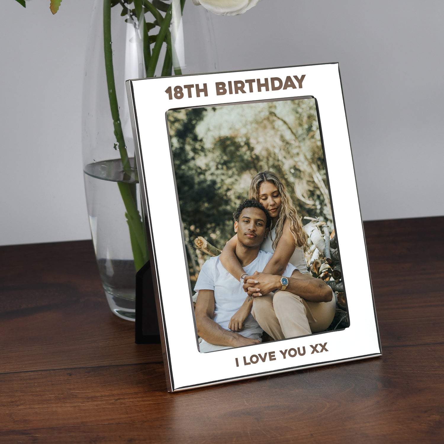 Personalised Silver 5x7 18th Birthday Photo Frame - Photo Frames