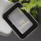 Personalised 30th Birthday Silver Lighter & Gift Box - Lighters