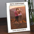 Personalised Silver 5x7 30th Birthday Photo Frame - Photo Frames