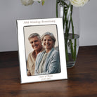 Personalised Silver 50th Wedding Anniversary Photo Frame - Photo Frames