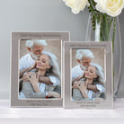 Personalised Silver 60th Wedding Anniversary Photo Frame - Photo Frames
