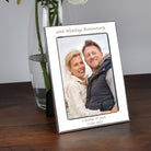 Personalised Silver 60th Wedding Anniversary Photo Frame - Photo Frames
