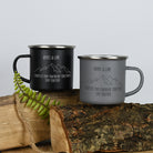 Personalised Adventure Together Enamel Camping Mug Set - Mugs