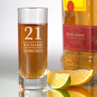 Personalised Birthday Age Shot Glass - Shot Glass