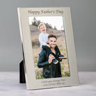 Personalised Silver 4x6 Any Message Photo Frame - Photo Frames