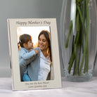 Personalised Silver 4x6 Any Message Photo Frame - Photo Frames