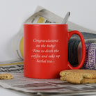 Personalised Any Message Mug - Red - Mugs