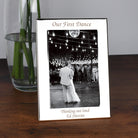 Personalised Silver 4x6 Any Message Photo Frame - Photo Frames