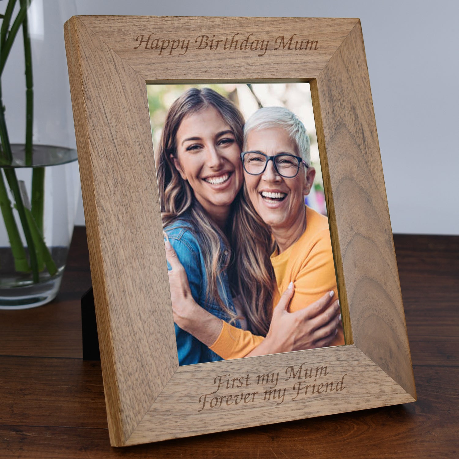 Personalised Wooden 5x7 Any Message Frame - Photo Frames