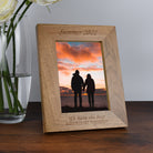 Personalised Wooden 5x7 Any Message Frame - Photo Frames