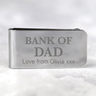 Personalised Bank Of Money Clip - Accessories