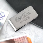 Personalised Best Dad Money Clip - Accessories