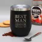 Personalised Best Man Thermos Insulated Travel Tumbler - cup