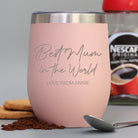 Personalised Best Mum Thermos Insulated Travel Tumbler - cup