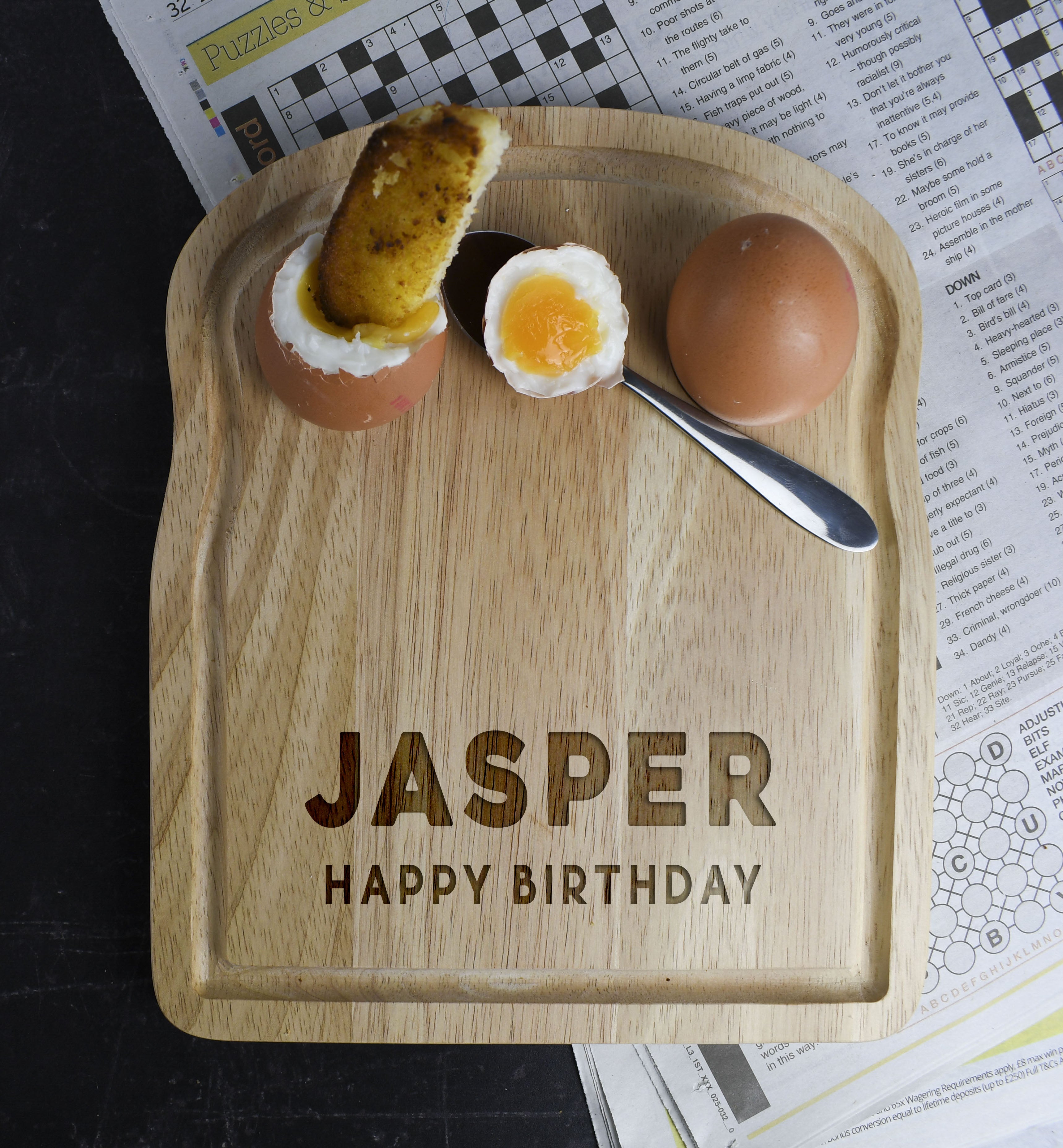 Personalised Happy Birthday Breakfast Board - Breakfast Boards