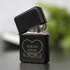 Personalised Bridesmaid Black Wedding Lighter & Gift Box - Lighters