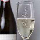 Personalised Large Name Champagne Flute - Champagne Flutes