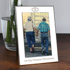 Silver 4x6 On Your Diamond Wedding Anniversary Photo Frame - Photo Frames