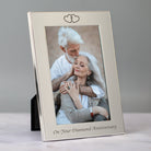 Silver 4x6 On Your Diamond Wedding Anniversary Photo Frame - Photo Frames