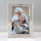 Silver 4x6 On Your Diamond Wedding Anniversary Photo Frame - Photo Frames