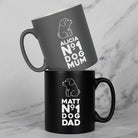 Personalised No.1 Dog Mum & Dad Mug Set - Mugs