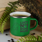 Personalised No.1 Dog Mum Enamel Camping Mug - Mugs