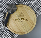Personalised Established Pizza Large Round Pizza Board - Pizza Boards