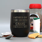 Personalised Father of the Groom Thermos Insulated Travel Tumbler - cup