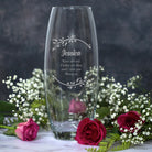Personalised Floral Name & Message Bullet Vase - Bullet Vase