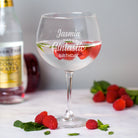 Personalised Gintastic Birthday Balloon Gin Glass - Balloon Glass