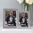 Silver 4x6 Thank You For Being My Godfather Photo Frame - Photo Frames