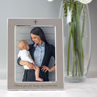 Silver 5x7 Thank You For Being My Godmother Photo Frame - Photo Frames